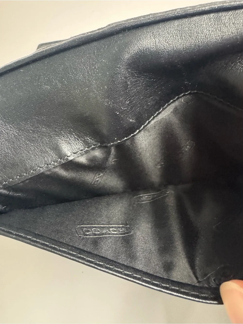 💖 #331 Coach Vintage SoHo Signature Buckle Trifold Long Wallet